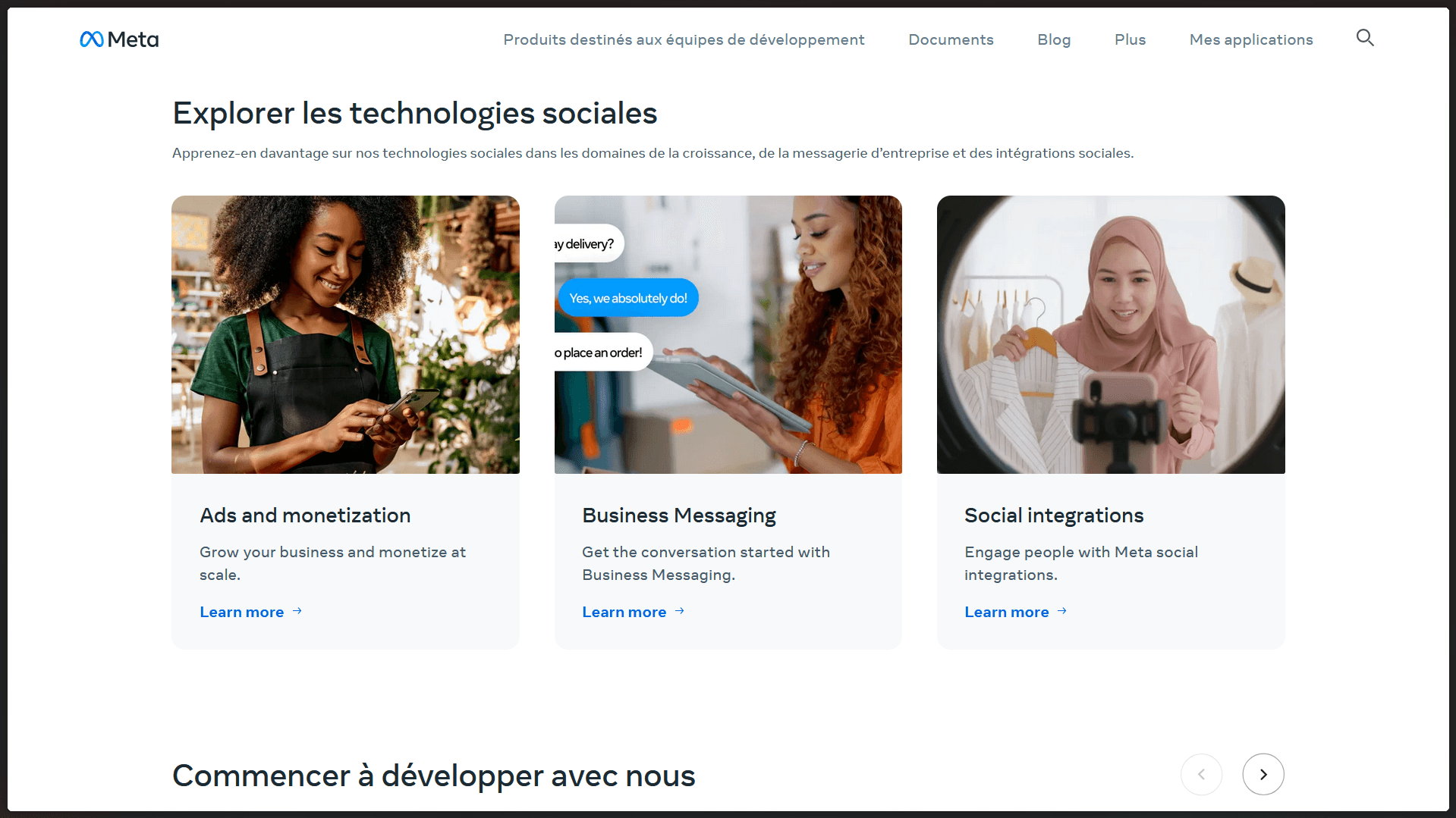 Developer Facebook